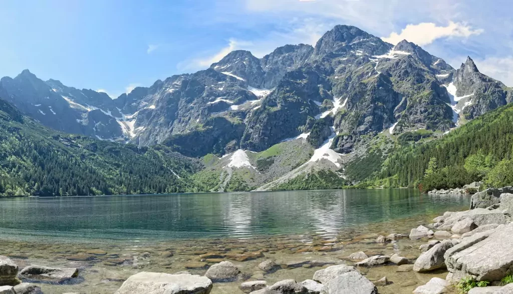 Morskie Oko – Tatra Mountain – Panoramic Photo Print Art
