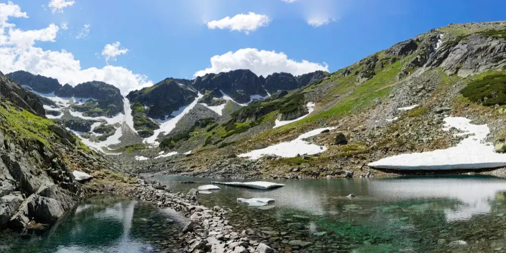 Valley Behind the Mnich – Tatras – Panoramic Photo Print Art