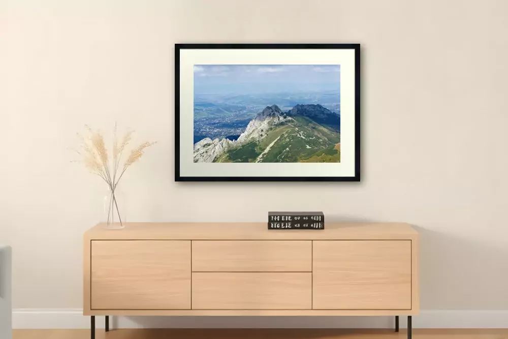 Giewont Peak - color photo - Polish Tatras